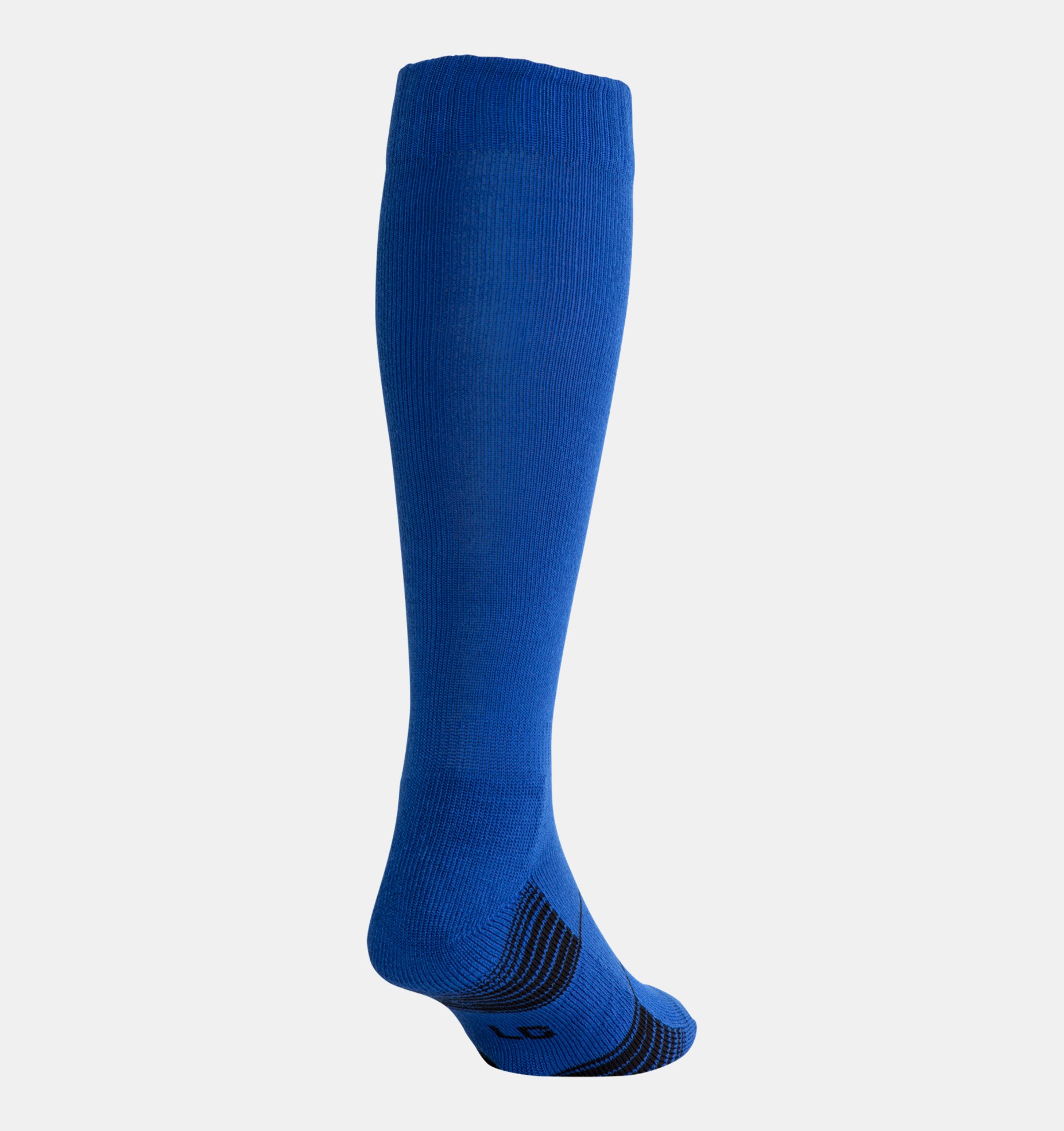 Under Armour Mountain Cold Gear Socks Over Calf 1292900 Blue & Hyper Org Size L 